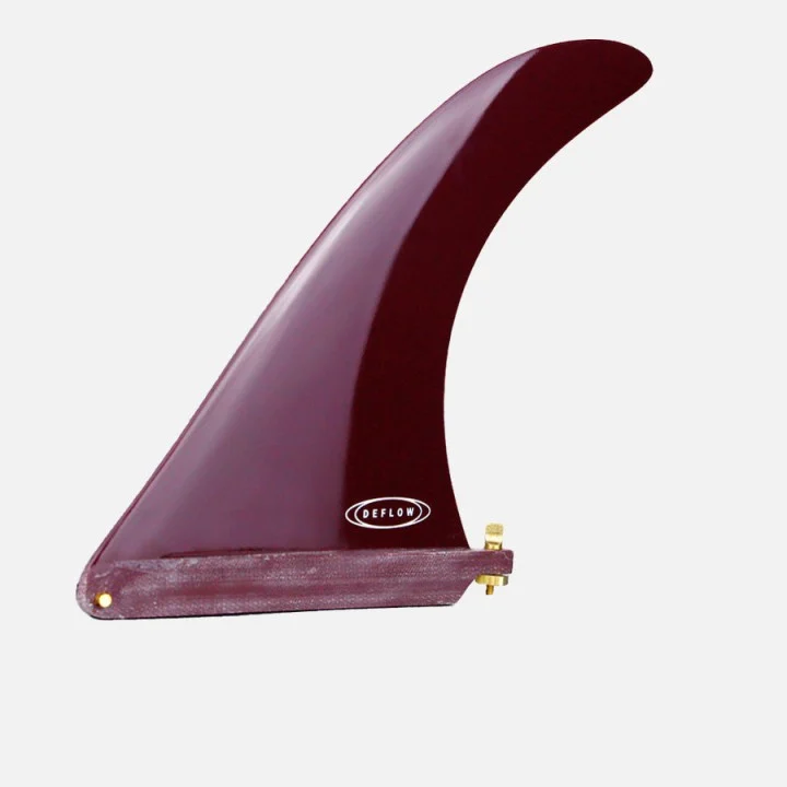 Cream 9″ Fin — Cerise