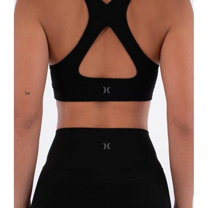 Brassière Active — dos nageur — Noir