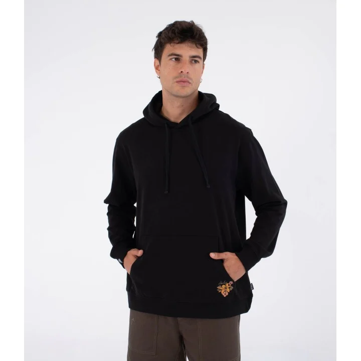 Sweat à capuche Tattoo Trudy Skull homme — Noir
