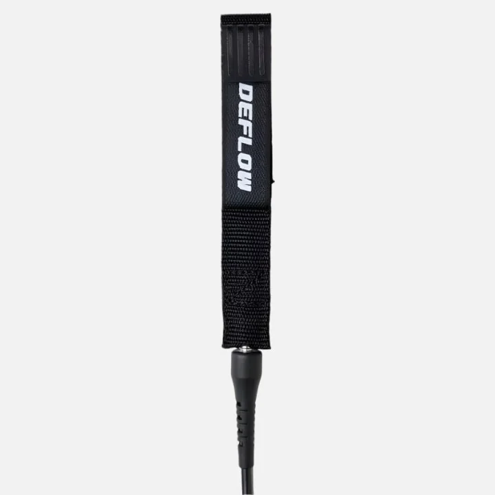 Leash Core 6′ — 7 mm — Noir