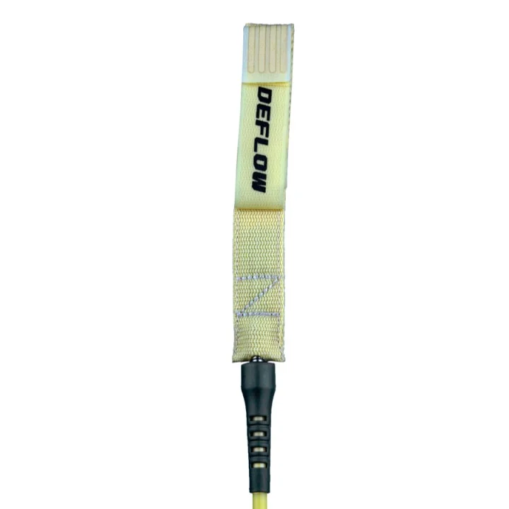 Leash Core 7′ — 7 mm — Jaune citron (Acid Lemon)