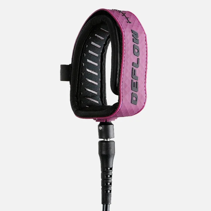 Leash Premium 8′ — 7 mm — Cerise