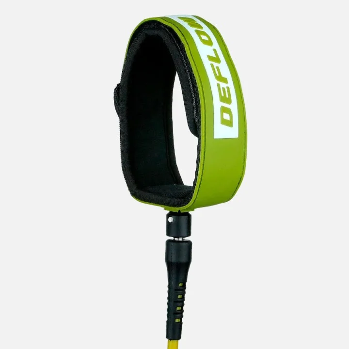 Leash Core 6′ — 6 mm — Vert avocat (Avocado Oil)