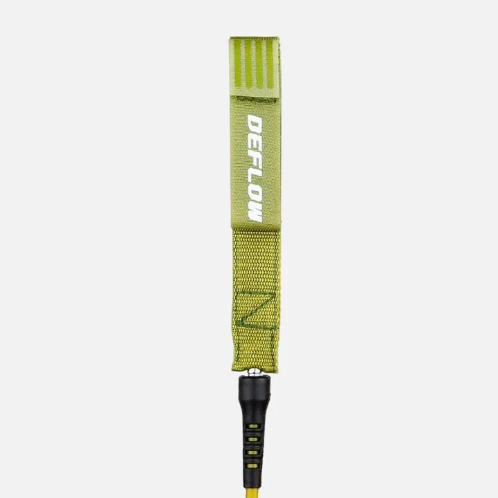 Leash Core 8′ — 7 mm — Vert avocat (Avocado Oil)