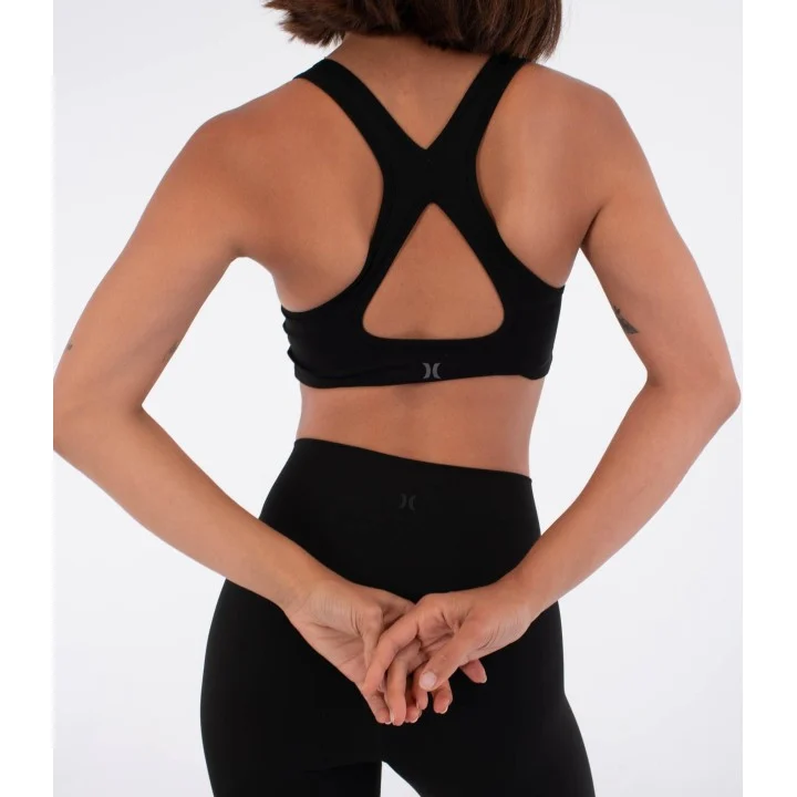 Brassière Active — dos nageur — Noir