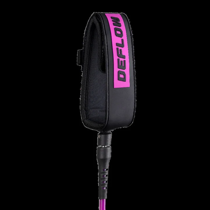 Deflow — Leash Core 6′ — 6 mm — Fuchsia — vue 2