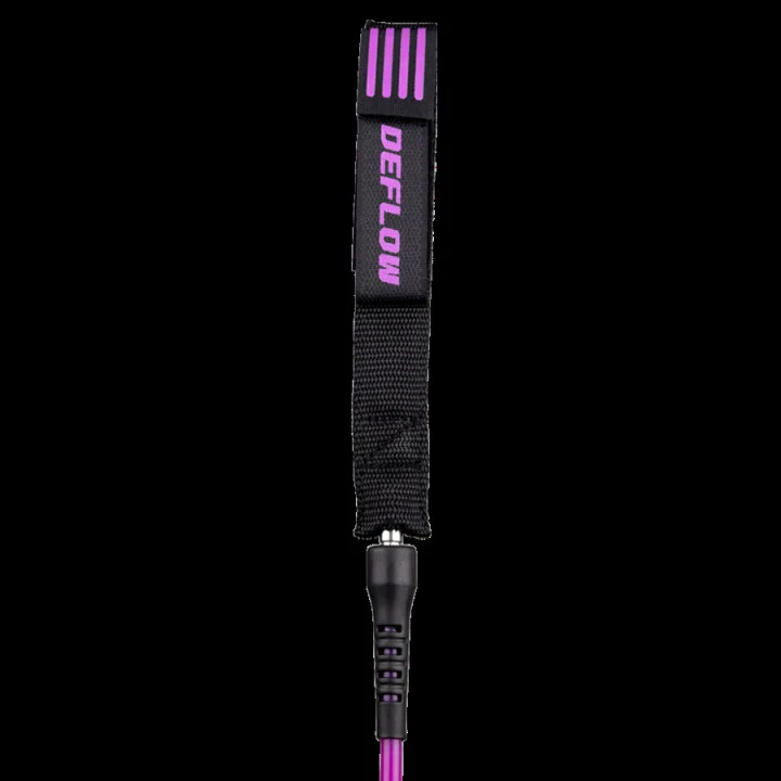 Deflow — Leash Core 6′ — 6 mm — Fuchsia — vue 3