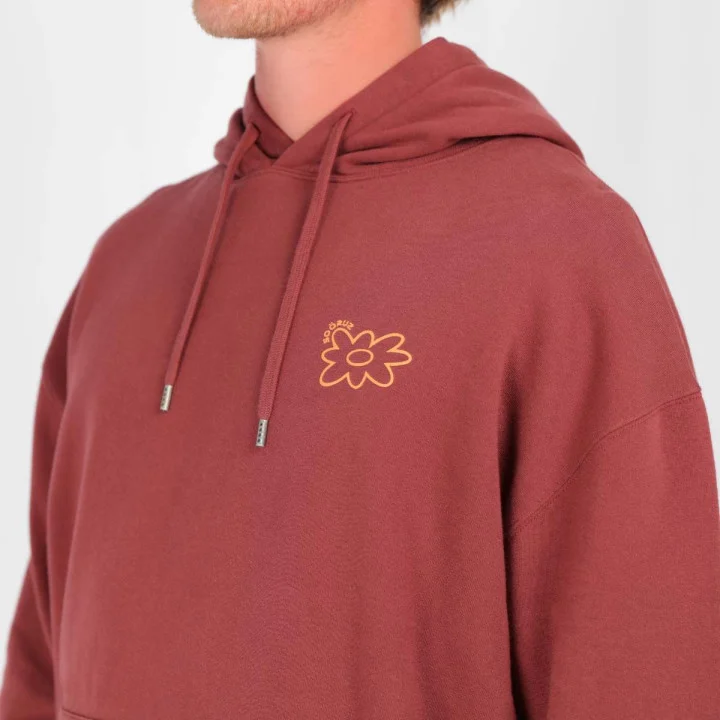 Soöruz — Sweat à capuche Hula homme — Rouge — vue 4