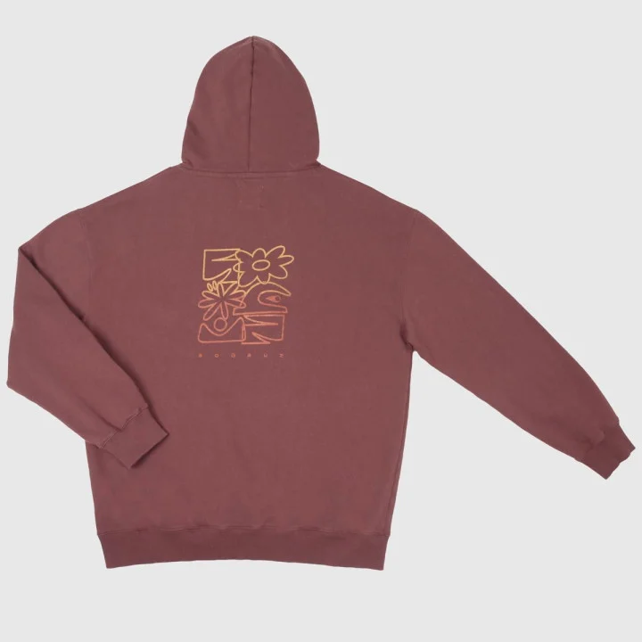 Soöruz — Sweat à capuche Hula homme — Rouge — vue 6