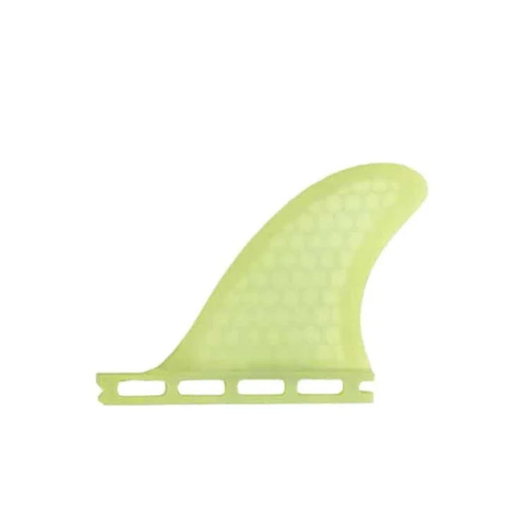 Deflow — Twin + 1 Fins — Futures — Lemon yellow (Acid Lemon) — view 3