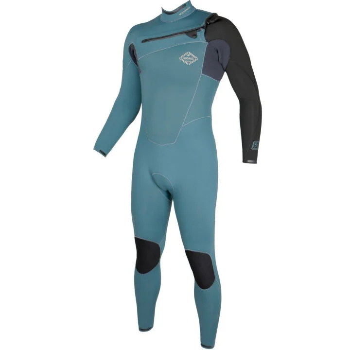 Combinaison Fighter 3/2 mm homme — zip poitrine