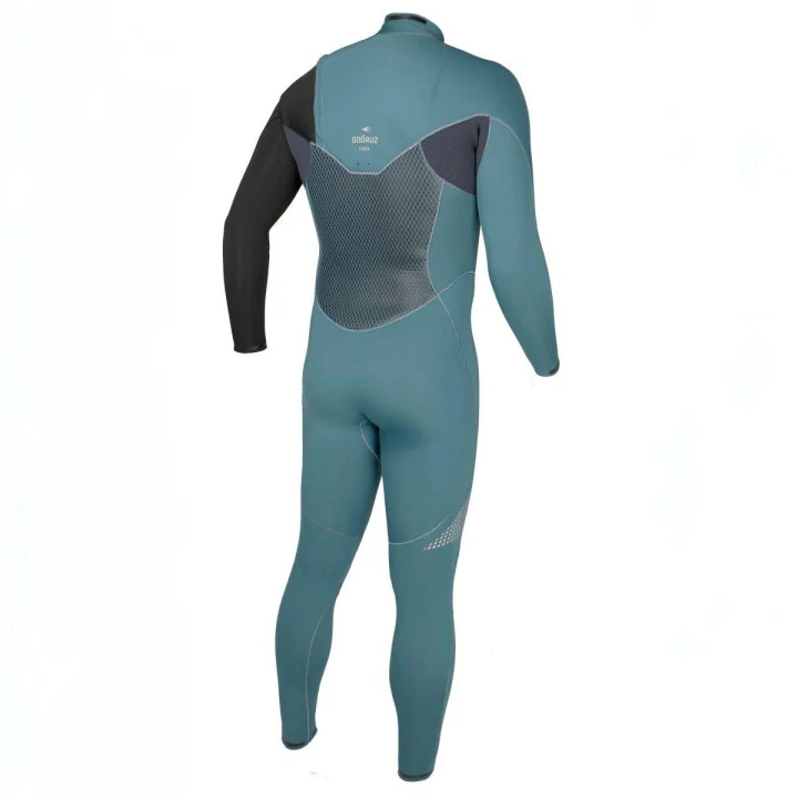 Soöruz — Combinaison Fighter 3/2 mm homme — zip poitrine — Ardoise — vue 2