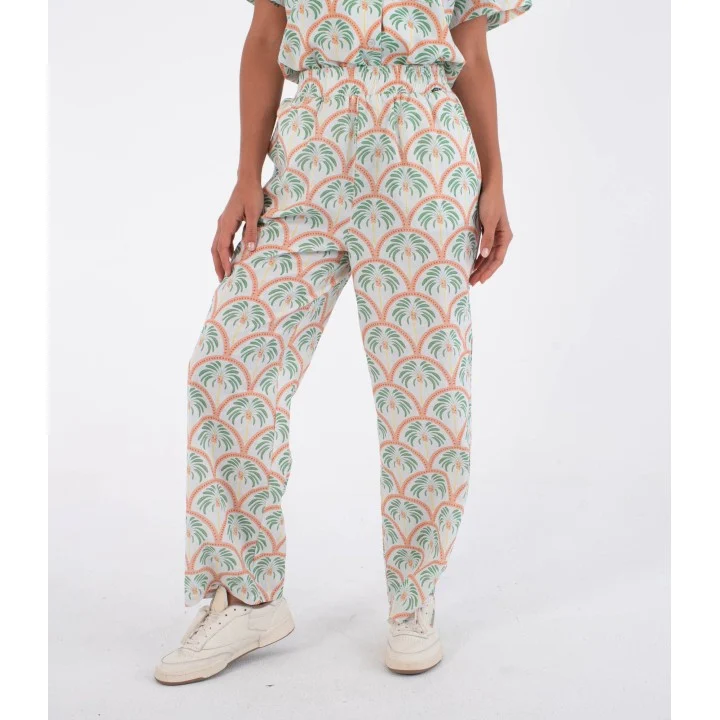 Women’s Beach Relax Trousers — Beach clay