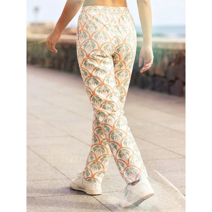Women’s Beach Relax Trousers — Beach clay