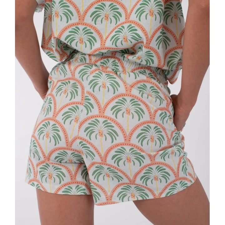 Short Beach Relax femme — Beach clay