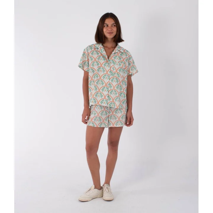 Short Beach Relax femme — Beach clay