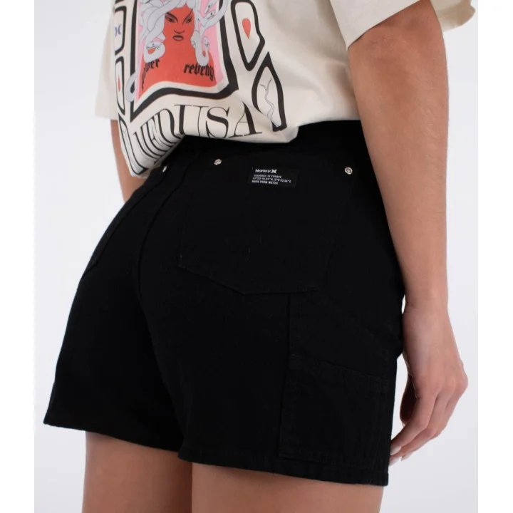 Short Carpenter femme — Noir