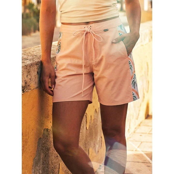 Boardshort 7″ femme — Beach clay