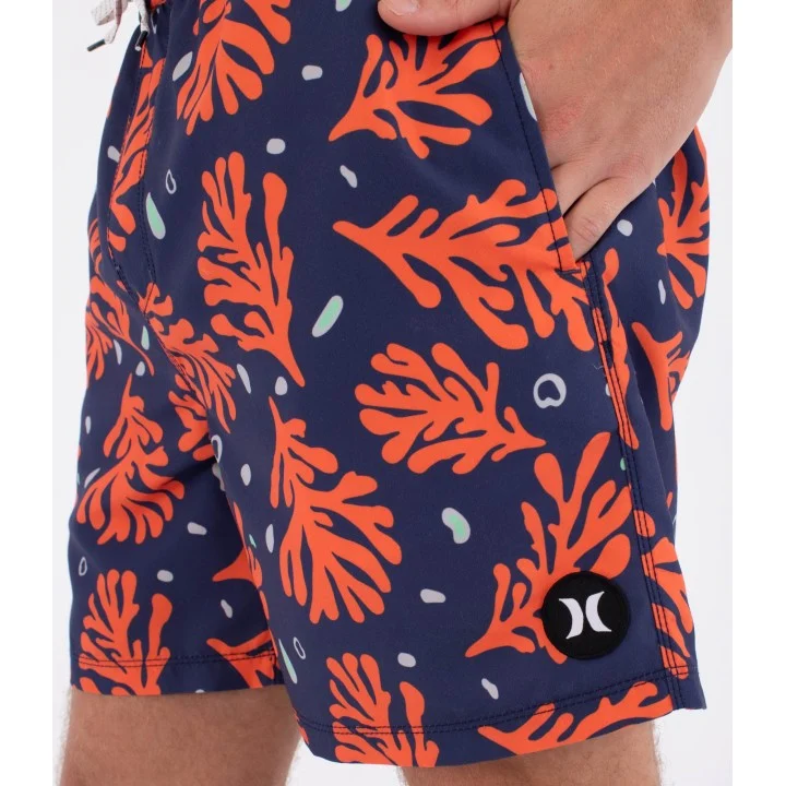Boardshort Volley Icon Coral homme — Destroyer