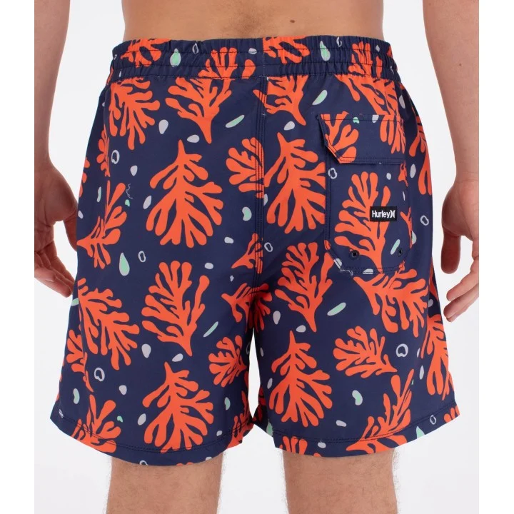 Boardshort Volley Icon Coral homme — Destroyer