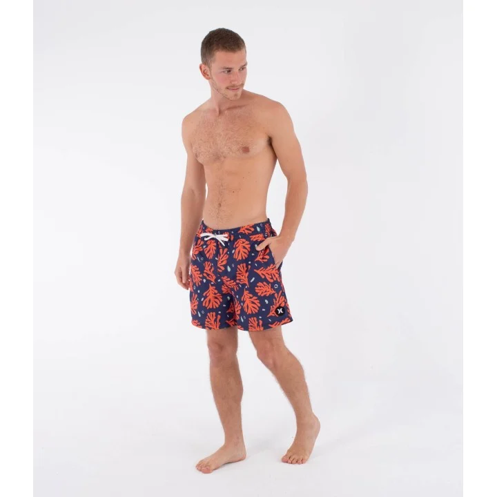 Boardshort Volley Icon Coral homme — Destroyer