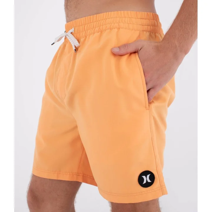 Men’s Volley Icon Solid 17″ Boardshorts — Nectarine