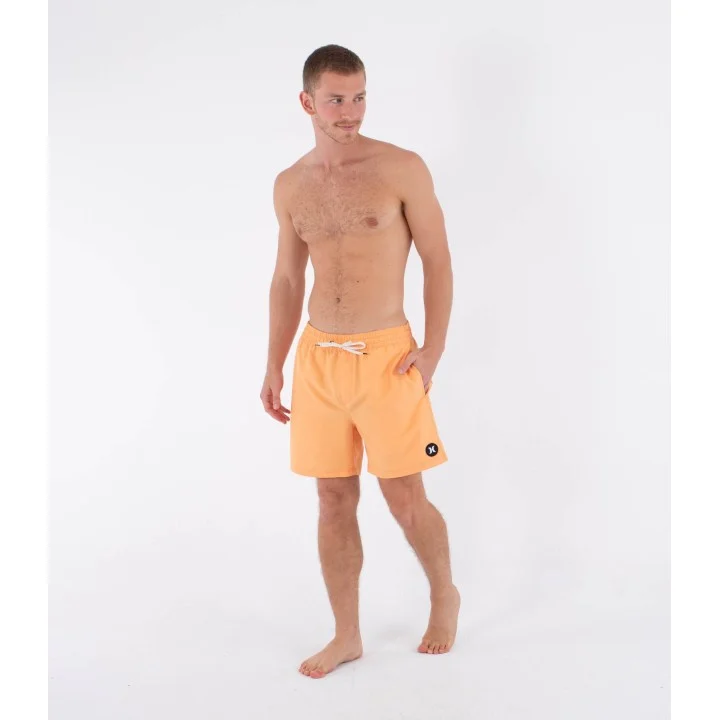 Men’s Volley Icon Solid 17″ Boardshorts — Nectarine