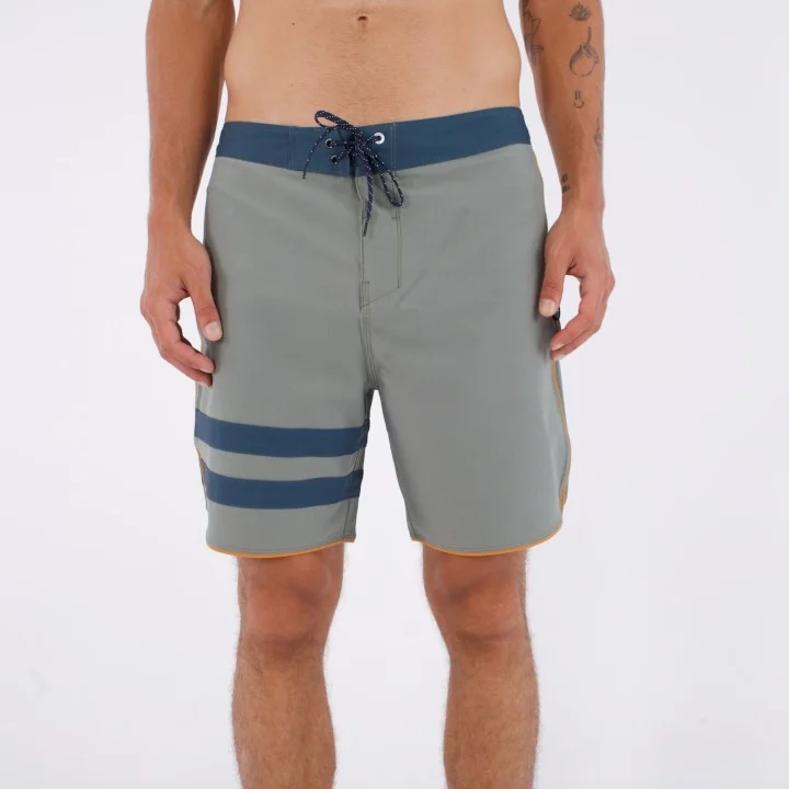 Boardshort Phantom Eco Block Party 18″ homme — Great White
