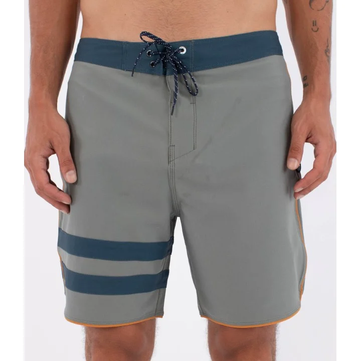 Boardshort Phantom Eco Block Party 18″ homme — Great White