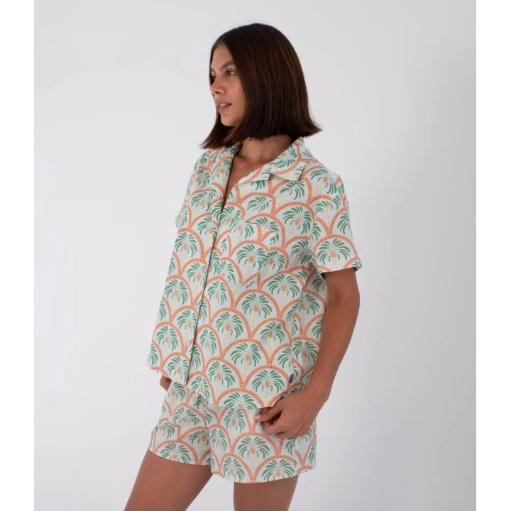 Women’s Beach Relax Shirt — Beach clay