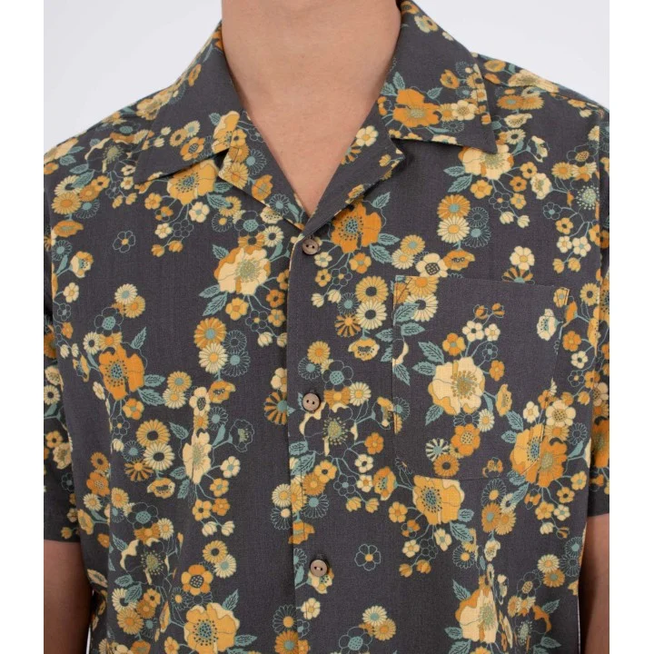 Men’s Dogpatch Camp Shirt — short sleeve — Noir