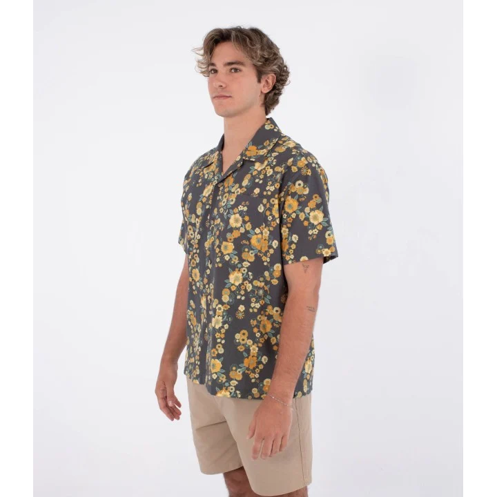 Men’s Dogpatch Camp Shirt — short sleeve — Noir