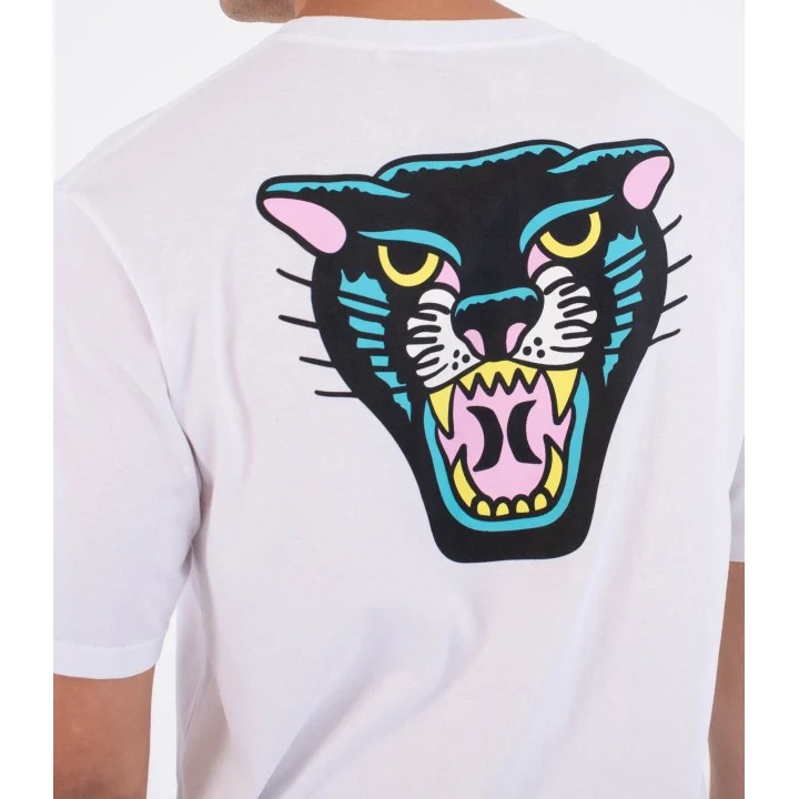T-shirt Etam Black Panther homme — Blanc