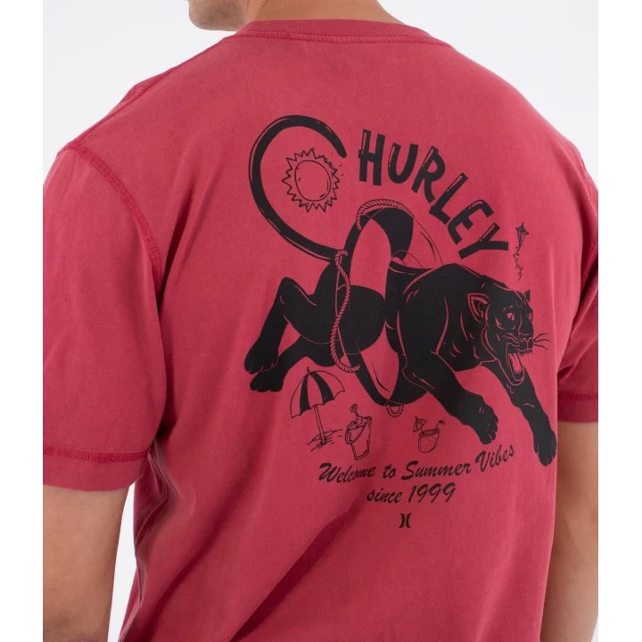 Men’s Sider T-shirt — Cherry crimson