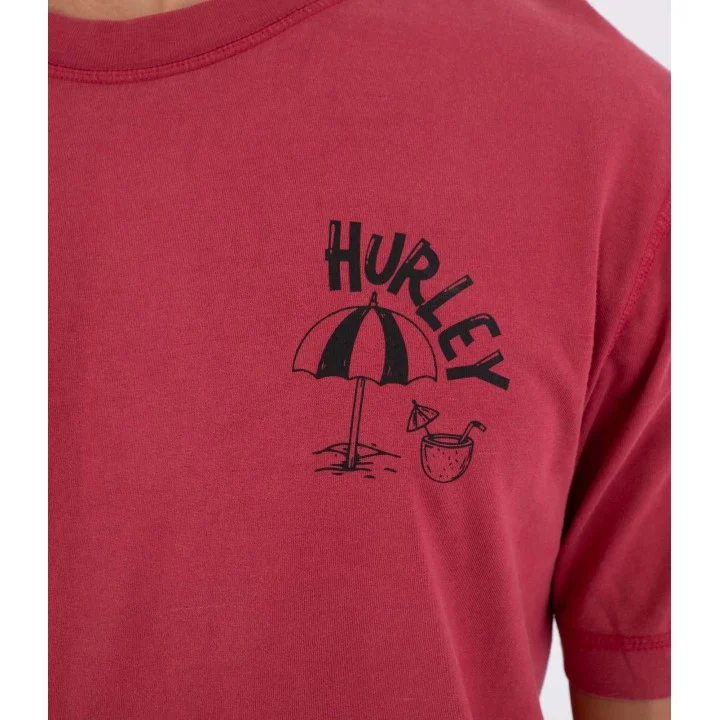 Men’s Sider T-shirt — Cherry crimson