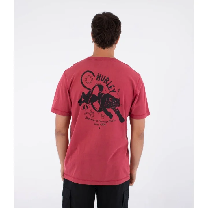 Men’s Sider T-shirt — Cherry crimson