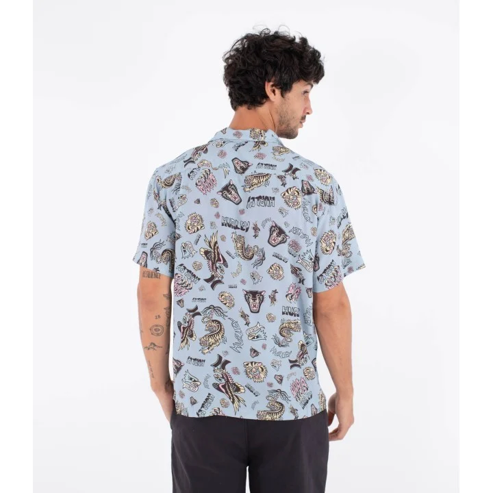 Men’s Etam Shirt — short sleeve — Worker Blue