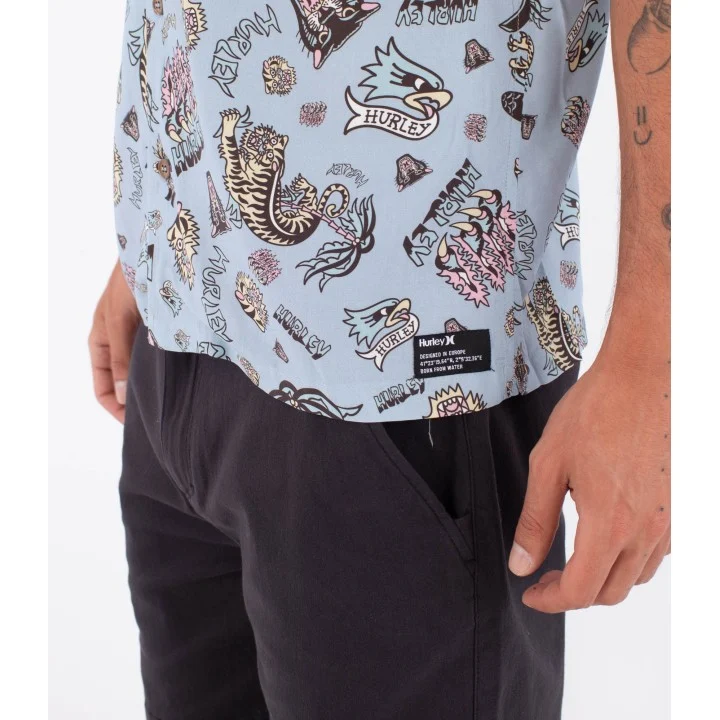 Men’s Etam Shirt — short sleeve — Worker Blue