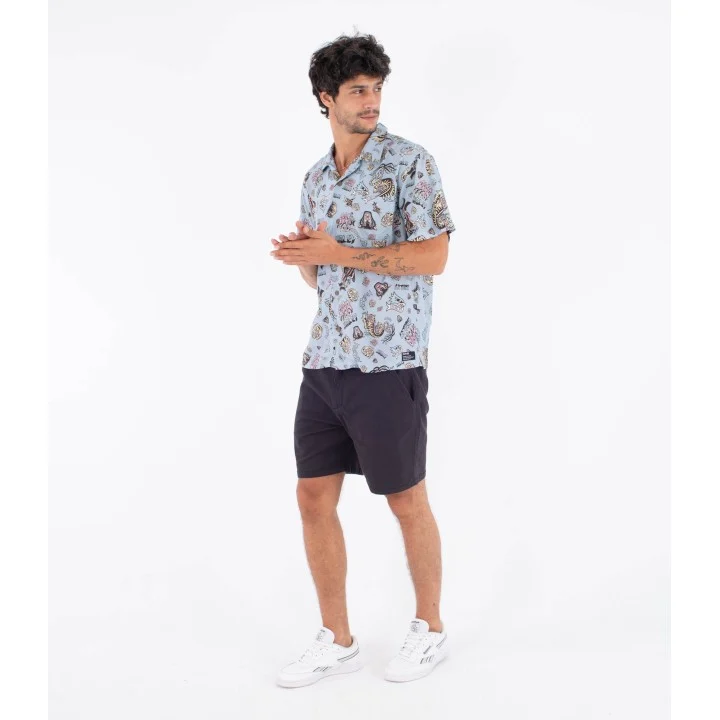 Men’s Etam Shirt — short sleeve — Worker Blue