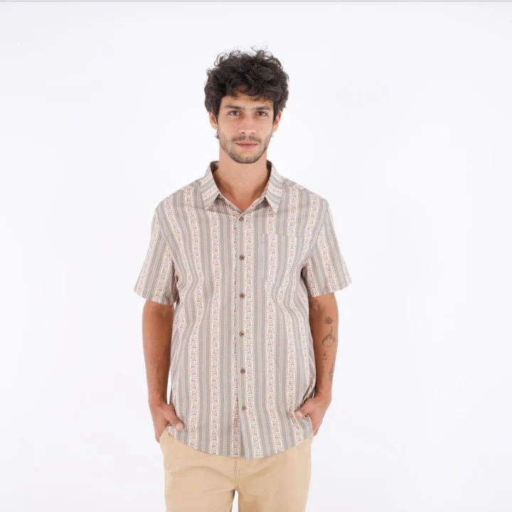 Chemise Printing Press Hips homme — manches courtes