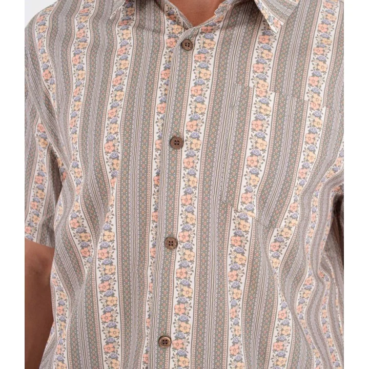 Men’s Printing Press Hips Shirt — short sleeve — Bone