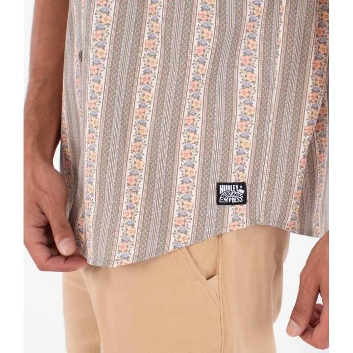 Men’s Printing Press Hips Shirt — short sleeve — Bone