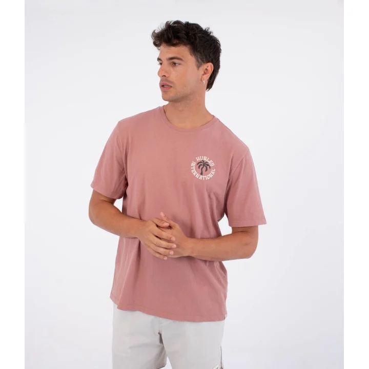 Men’s Palm T-shirt — Phantom rose