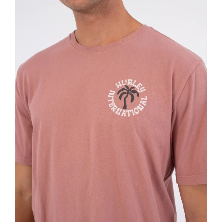 Men’s Palm T-shirt — Phantom rose