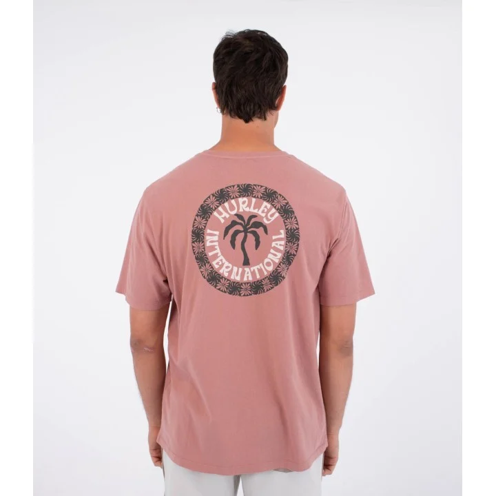 Men’s Palm T-shirt — Phantom rose