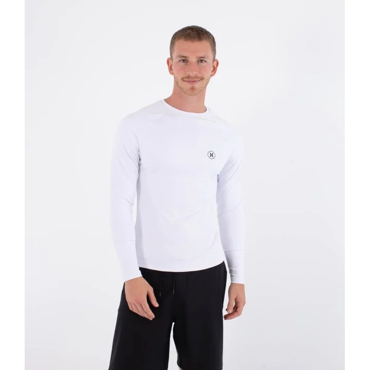 Lycra Icon Circle homme — manches longues — Blanc