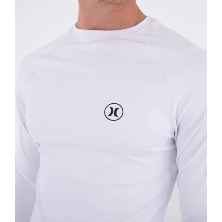 Lycra Icon Circle homme — manches longues — Blanc