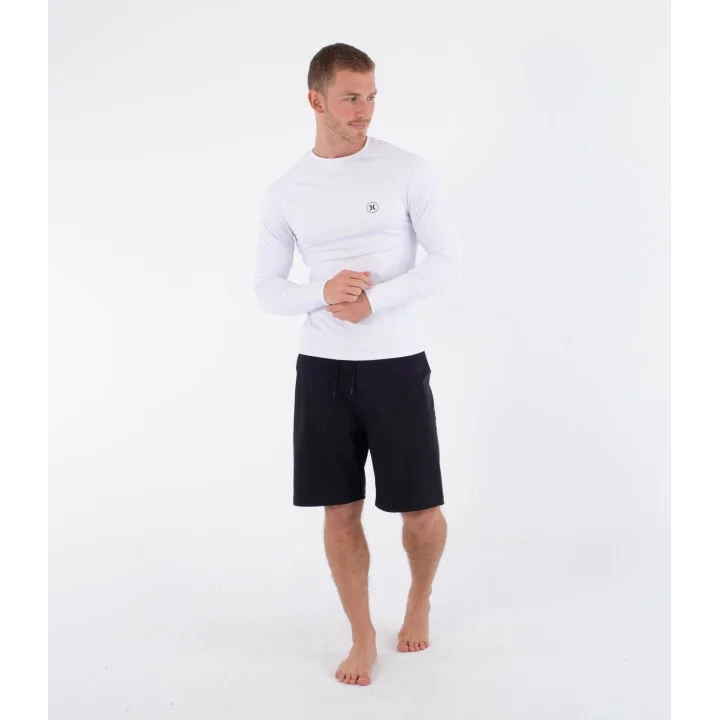Lycra Icon Circle homme — manches longues — Blanc