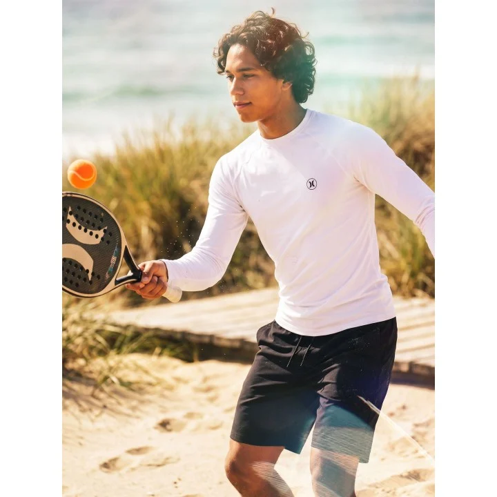 Lycra Icon Circle homme — manches longues — Blanc