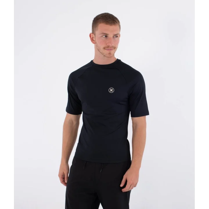Men’s Icon Circle Rash Vest — short sleeve